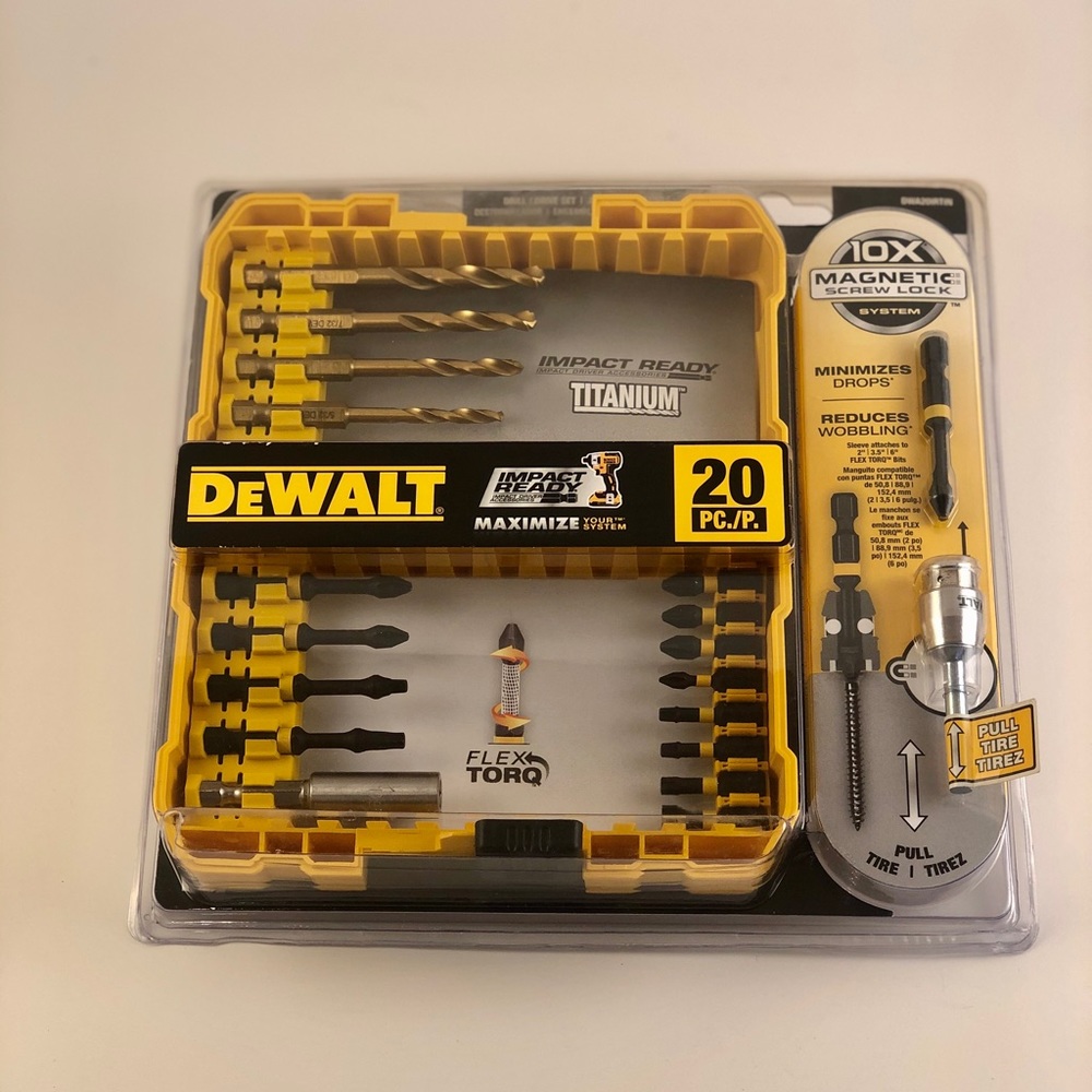 Dewalt drill set